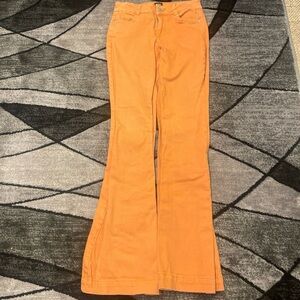 BDG Bright Orange Flare Jeans